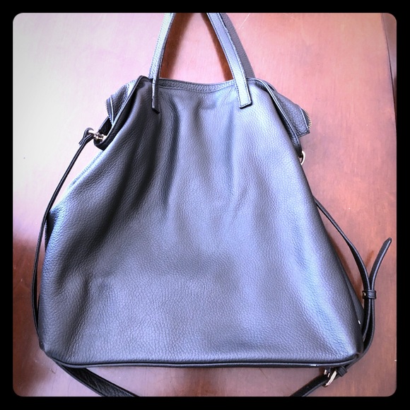 mishkabags Handbags - MISHKAbags top zip leather tote